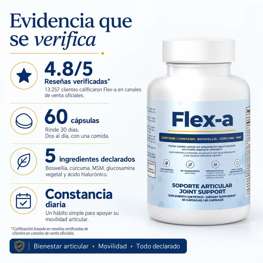 Flex-a - Suplemento Apoyo Articular