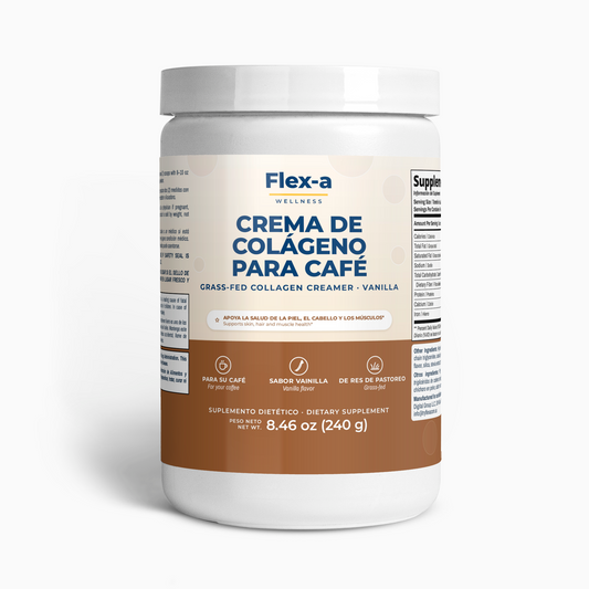 Crema de Colágeno para Café - Piel y Huesos Firmes