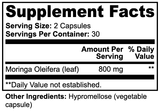 Moringa Pura - Energía Diaria