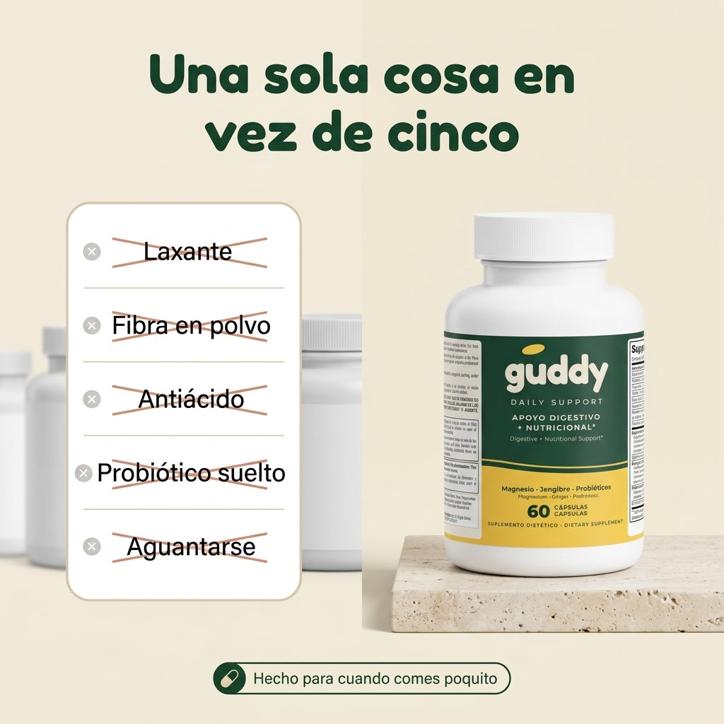 Una sola cosa en vez de cinco